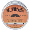 Golden Beards moustache wax for daily moustache care
