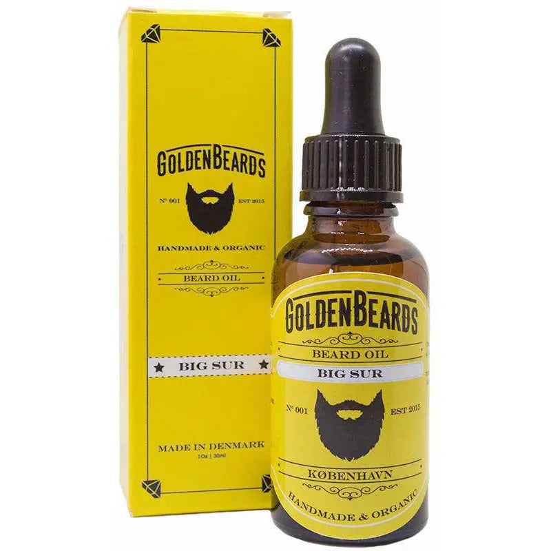 Golden Beards Organic Big Sur beard oil