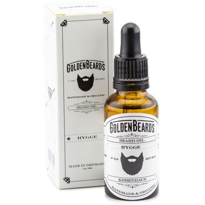 Golden Beards HYGGE fragrance-free beard oil