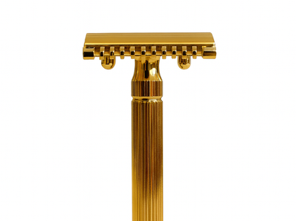 Golden Shave Handmade Safety Razor - Double Head HYBRIDA -