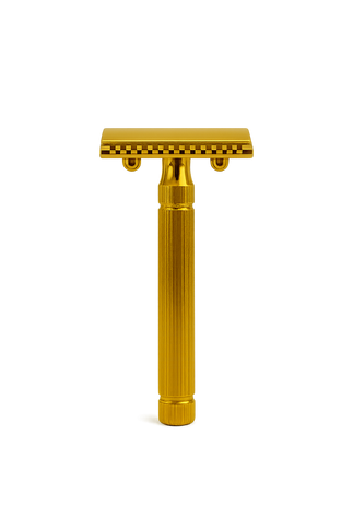 Golden Shave Håndlavet Sikkerheds Barberkniv - Dobbelt Hoved -