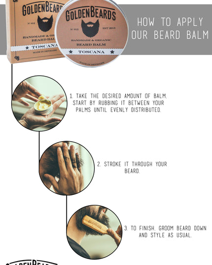 Bálsamo Orgánico para Barba Toscana