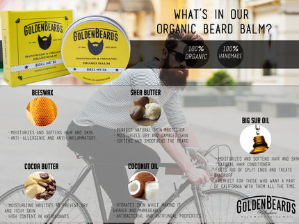 Beard Balm Organic Big Sur