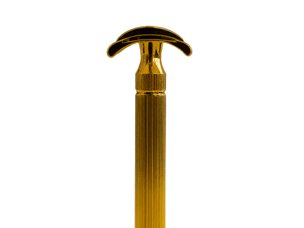 Golden Shave Handmade Safety Razor - Double Head HYBRIDA -