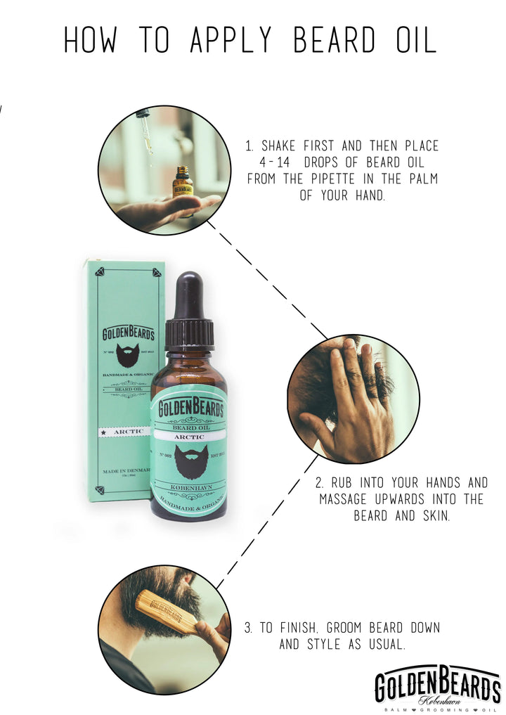 Golden Beards Arctic Beard Oil 30ml