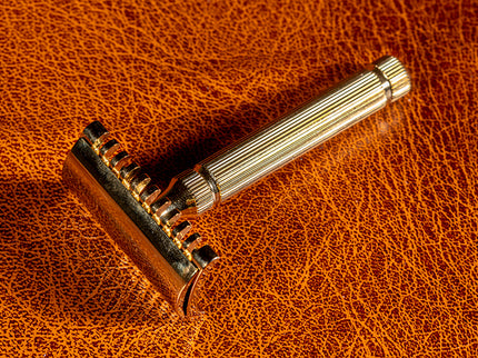 Golden Shave Handmade Safety Razor - Double Head HYBRIDA -