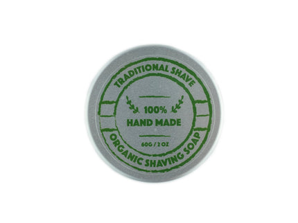 Handmade Organic Shaving Soap - 60ML