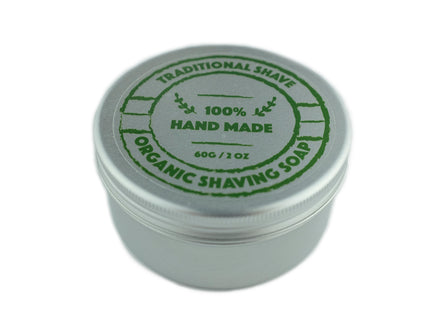 Handmade Organic Shaving Soap - 60ML