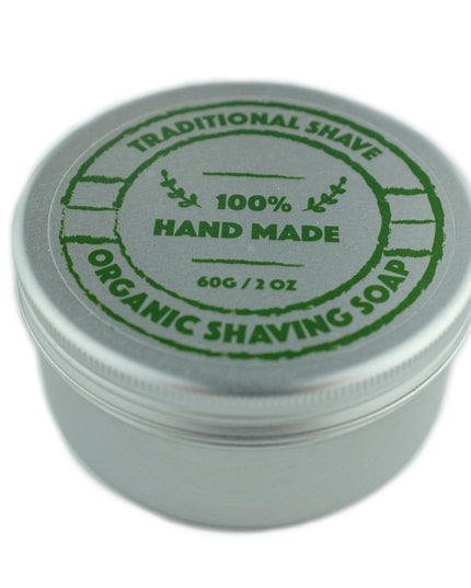 Handmade Organic Shaving Soap - 60ML