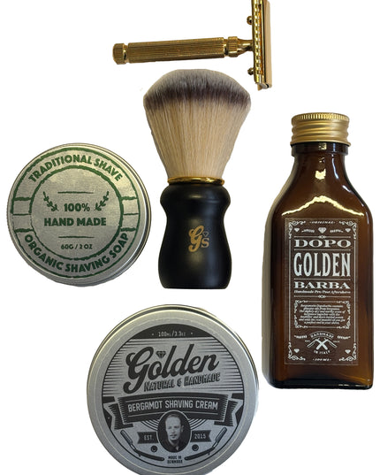 Kit de afeitado completo - Todo en un solo producto