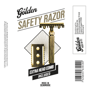Golden Shave Handmade Safety Razor - Double Head -