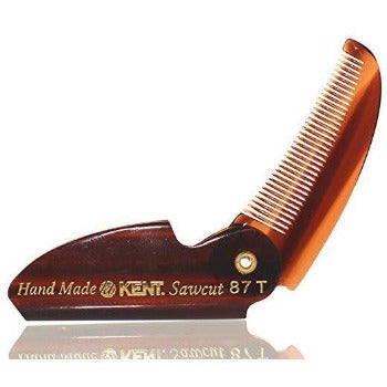 Limited Edition Kent 87T Folding Beard & Mustache Comb