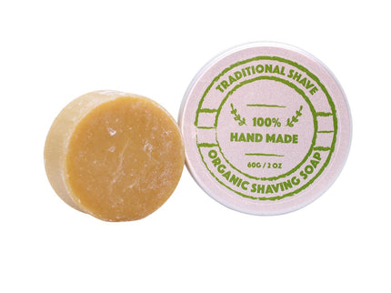 Handmade Organic Shaving Soap - 60ML