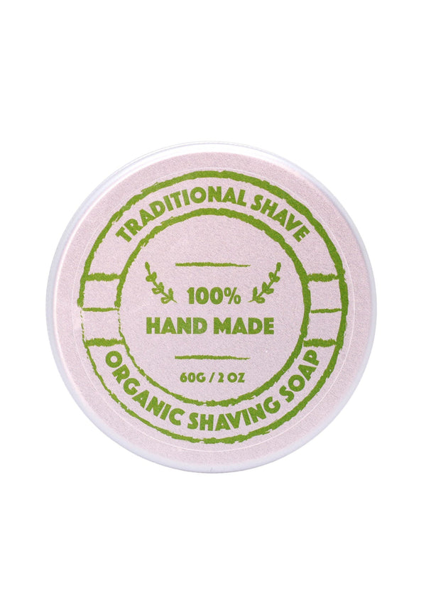Handmade Organic Shaving Soap 60ML Golden Beards