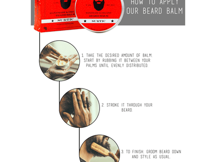 Organic Beard Balm Surtic