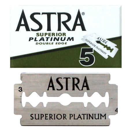Astra Superior-Dobbelt Platin Kant 1 x 5 STK