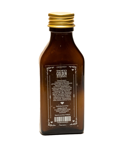 Pre/Dopo Golden Aftershave Barba
