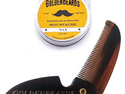 Mustaschvax + GB77 Folding Comb - Special Edition